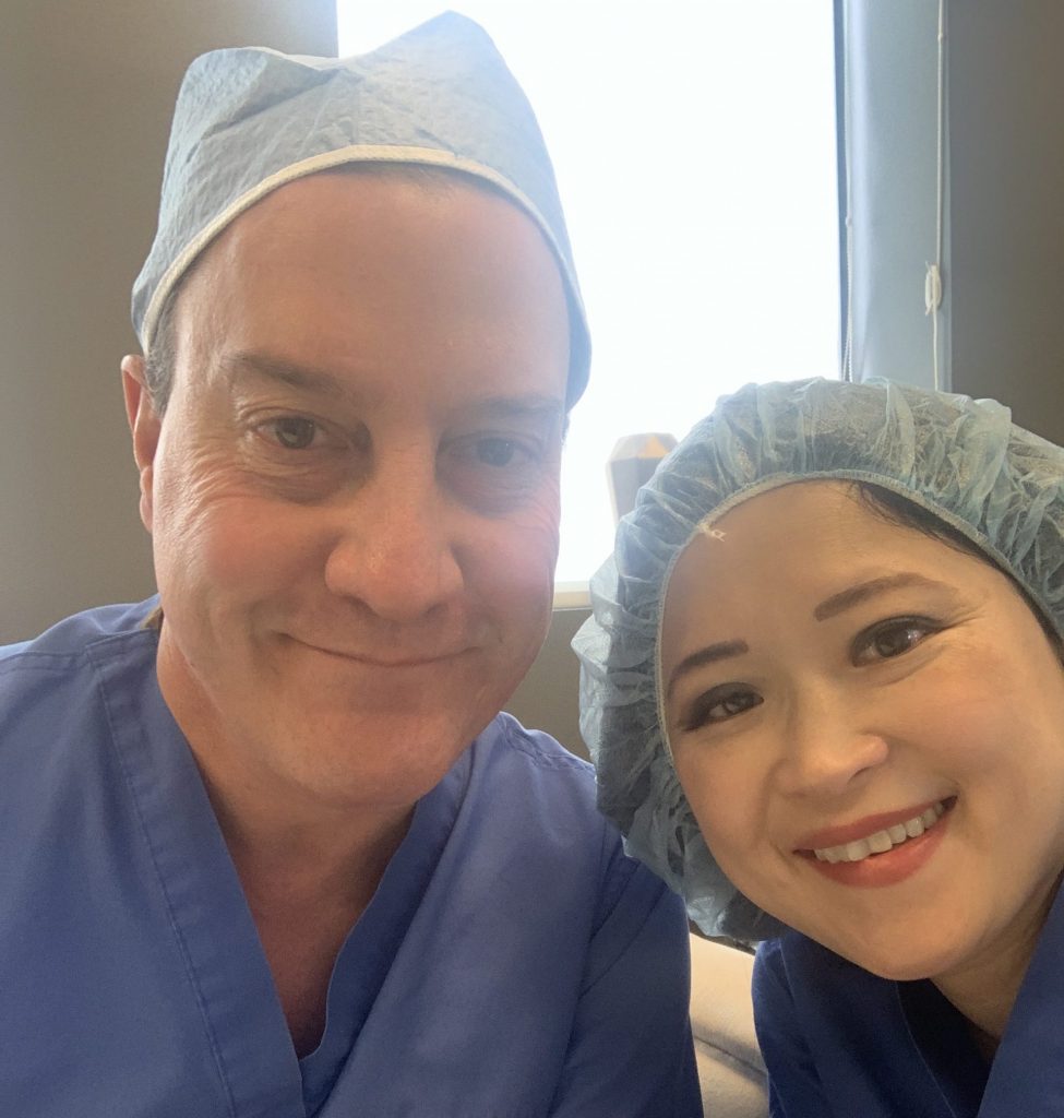 Drs. Kimble in surgery