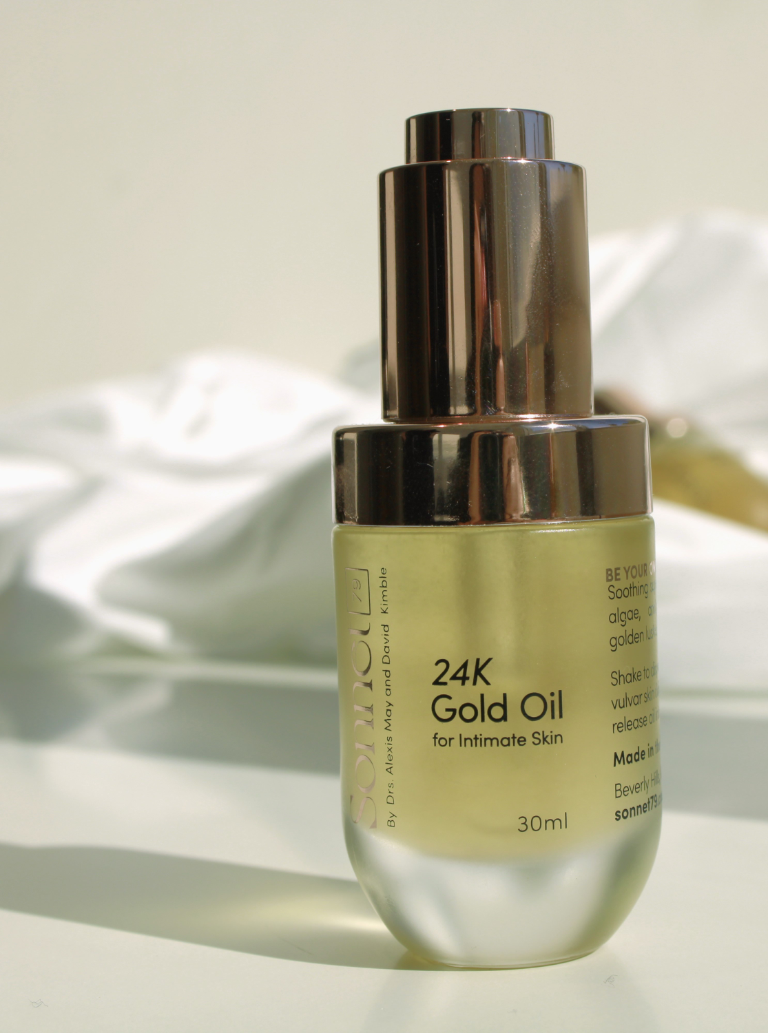 24K Gold Oil for Intimate Skin